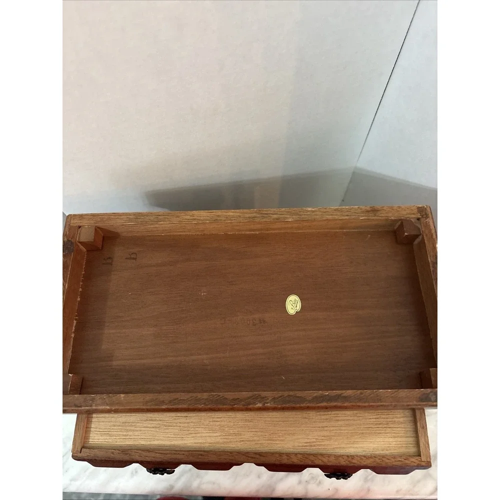 Jewelry Music Box Price‎ Import VTG Plays Fly Me To The Moon 10.5 L 5.5